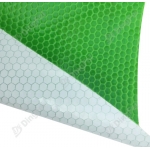 PVC Reflective Material - Green Reflective Honeycomb PVC Vinyl Sheeting